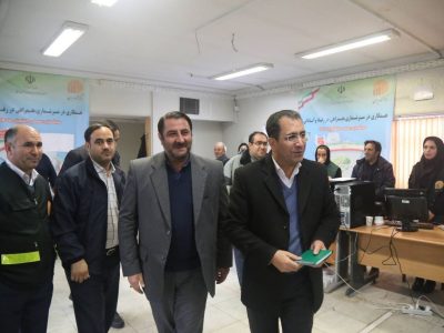 بازدید معاون توسعه مدیریت و منابع استانداری آذربایجان شرقی از ستاد سرشماری کشاورزی شهرستان تبریز
