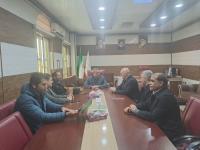 دیدار مدیر کل ورزش وجوانان استان با جمعی از مسئولان شهرستان جلفا