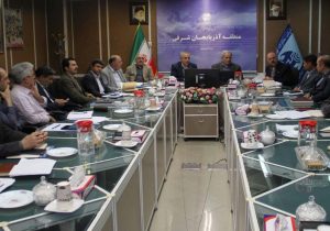 برگزاری جلسه کنترل پروژه واگذاری فیبر نوری آذربایجان شرقی