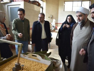 بازدیدتعدادی از همکاران دانشگاه جامع علمی کاربردی استان آذربایجان شرقی از محیط کار آفرینی دانش آموخته دانشگاه جامع علمی کاربردی
