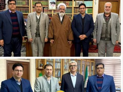 دیدارهای جداگانه مدیرعامل شرکت توزیع نیروی برق آذربایجان شرقی با امام جمعه و فرماندار شهرستان ویژه مراغه