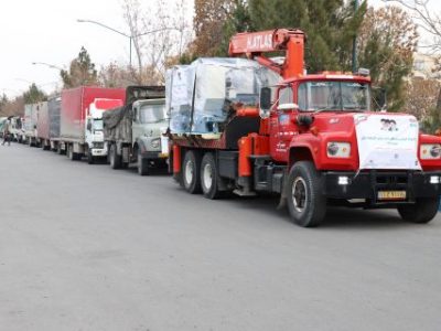 کاروان تجهیزات هنرستانی به نقاط مختلف استان آذربایجان شرقی، اعزام شد