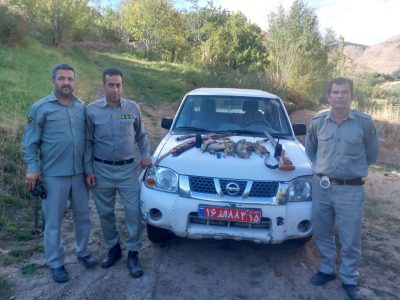 دستگیری شکارچیان در منطقه حفاظت شده صوفی چای