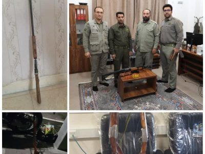 محیط بانان آذربایجان شرقی توان شکارچیان را گرفته اند