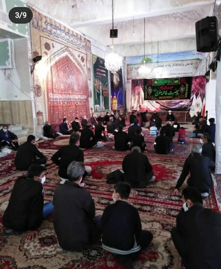 همزمان با وفات اختر تابناک آسمان نبوت و امامت، حضرت امام حسن مجتبی(ع) ورحلت نبی اکرم: مراسم عزاداری در آستان مقدس امامزاده کججانی برگزار شد