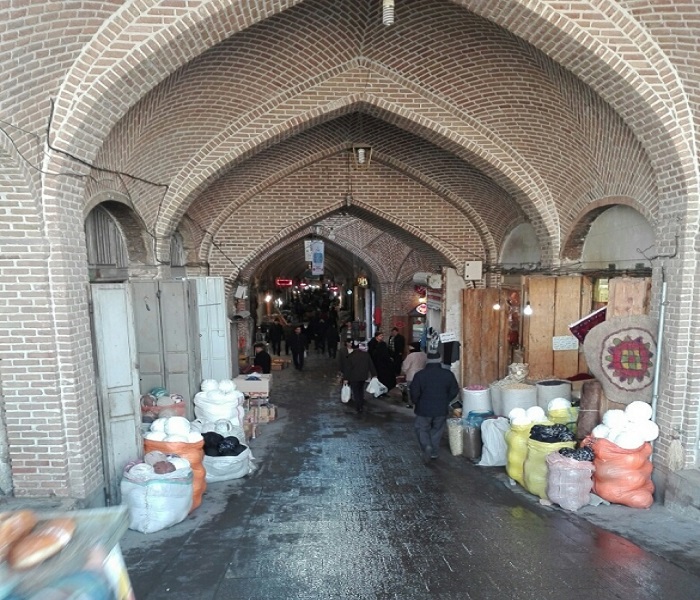 احیای طاق‌های راسته صادقیه بازار جهانی تبریز