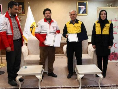 عقد تفاهم نامه همکاری بین شرکت توزیع نیروی برق و جمعیت هلال‌احمر استان آذربایجان شرقی