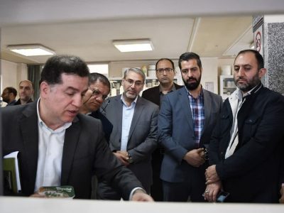 بازدید مدیرکل پدافند غیرعامل استانداری آذربایجان شرقی از پژوهشکده بیوتکنولوژی صنایع غذایی