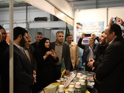 حضور پر رنگ سازمان جهاد کشاورزی استان آذربایجان شرقی در چهاردهمین نمایشگاه بین المللی کشاورزی ارومیه