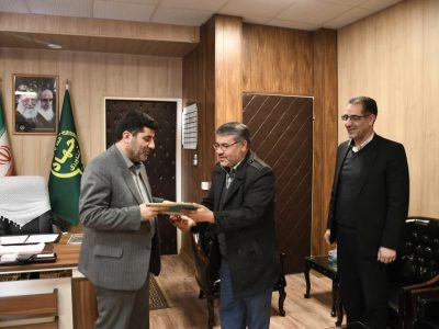 تجلیل معاون هماهنگی امور عمرانی استانداری از رئیس سازمان جهاد کشاورزی آذربایجان شرقی