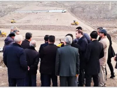 با تمام توان جهت اتمام پروژه کنارگذر ایلخجی پای کار هستیم