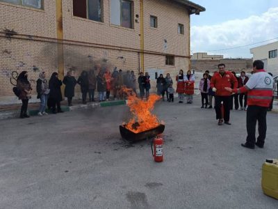 برگزاری مانور سراسری خروج ایمن در زمان آتش سوزی