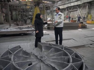 بومی‌سازی قطعه صنعتی دانش‌بنیان میز ترانسفر برای نخستین بار در کشور در شرکت ریخته‌گری ماشین‌سازی تبریز