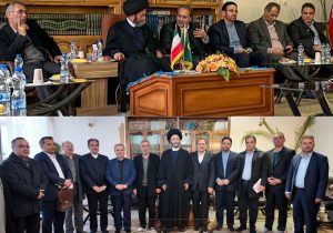 دیدار مدیرعامل آب منطقه‌ای آذربایجان شرقی با نماینده ولی‌فقیه در اردبیل برای بررسی موضوعات مشترک آبی