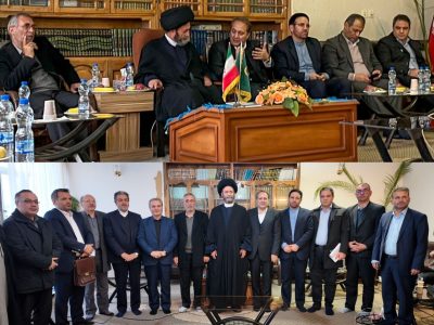 دیدار مدیرعامل آب منطقه‌ای آذربایجان شرقی با نماینده ولی‌فقیه در اردبیل برای بررسی موضوعات مشترک آبی
