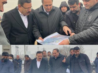 بررسی میدانی رینگ شرقی کلانشهر تبریز