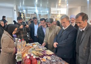 بازارچه محصولات مشاغل خانگی در تبریز افتتاح شد