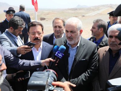 با حضور وزیر نیرو:سد مخزنی گردیان جلفا افتتاح شد