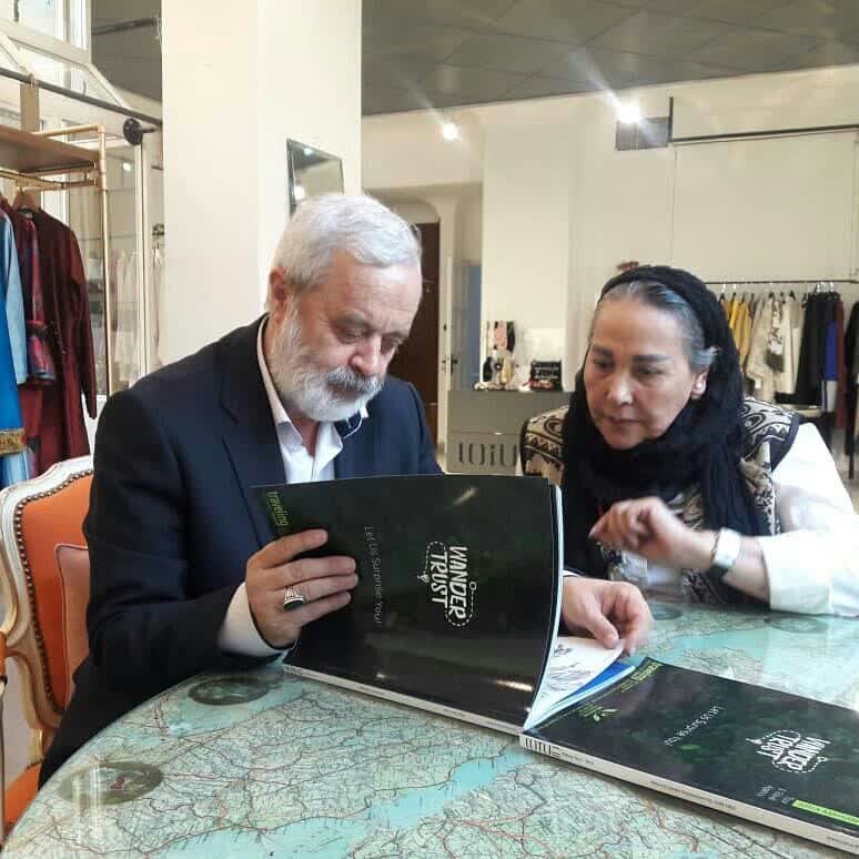 بانوی طراح مد و لباس ایرانی جاودانه شد.