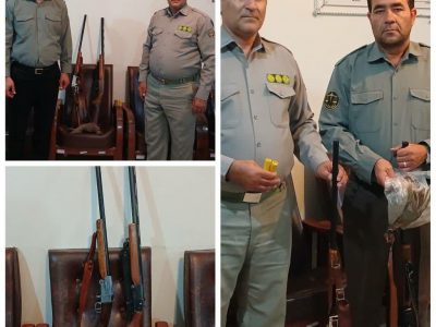 کشف و ضبط سلاح شکاری درکلیبر