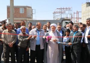 ۱۲ هزار متر مربع از معابر روستای آخولا آسفالت شد