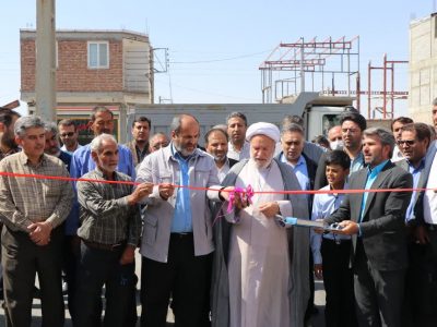 ۱۲ هزار متر مربع از معابر روستای آخولا آسفالت شد