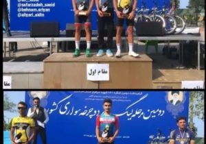 علی لبیب عضو تیم دوچرخه سواری دانشگاه آزاد اسلامی تبریز قهرمان استقامت جاده مرحله دوم لیگ برتر شد