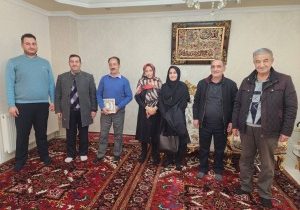 دیدار مدیر صندوق بازنشستگی کشوری استان آذربایجانشرقی با بسیجی جانباز دفاع مقدس