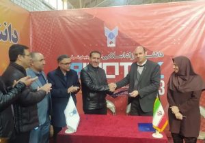انعقاد تفاهم‌نامه همکاری مشترک دانشگاه آزاد تبریز و یک شرکت صنعتی