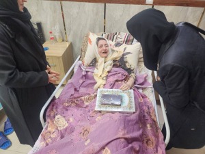 دیدار مدیر صندوق بازنشستگی با بازنشستگان در خانه سالمندان به مناسبت شب یلدا