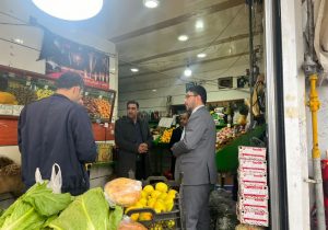 گشت مشترک و تشدید نظارت بر بازار در شهرستان جلفا