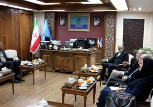 دیدار سرکنسول جمهوری اسلامی ایران در ارمنستان با رئیس دانشگاه تبریز