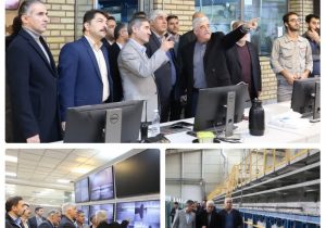بازدید معاونت حقوقی ونظارت گمرک ایران از کارخانه سهندجام تبریز