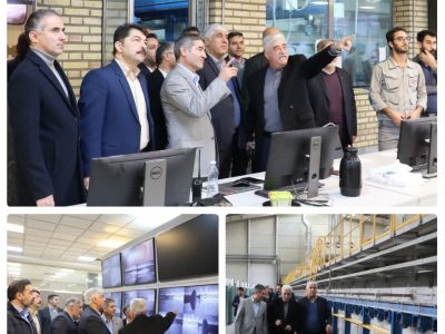 بازدید معاونت حقوقی ونظارت گمرک ایران از کارخانه سهندجام تبریز