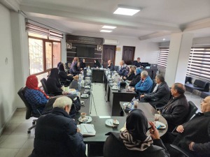 جلسه هماهنگی با  نفرات برتربازنشستگان ورزشکار جهت اعزام به مسابقات کشوری
