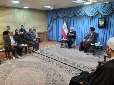 دیدار رئیس دانشگاه آزاد اسلامی با آیت‌الله سید محمدعلی آل‌هاشم نماینده ولی‌فقیه در استان آذربایجان شرقی