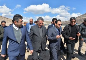 بازدید استاندار آذربایجان شرقی از عملیات اجرایی پروژه رمپ دسترسی به پارک علم و فناوری آذربایجان شرقی