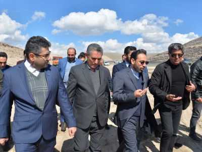بازدید استاندار آذربایجان شرقی از عملیات اجرایی پروژه رمپ دسترسی به پارک علم و فناوری آذربایجان شرقی