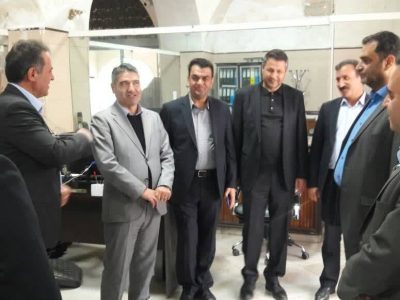 تبریک حضوری ودیدار چهره به چهره عید نوروز توسط ناظر گمرکات استان آذربایجان شرقی با همکاران و ذی نفعان و سازمان های همکار در گمرک