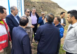 بازدید از محل حادثه واژگونی مدرسه کانکسی و عیادت از دانش آموزان و معلم فداکار حادثه