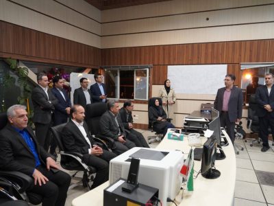بازدید شبانه مدیرعامل شرکت توانیر از مرکز AOC برق منطقه ای آذربایجان