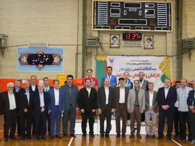 قهرمانی تیم منطقه ۸ دانشگاه آزاد در مسابقات سراسری تنیس روی میز
