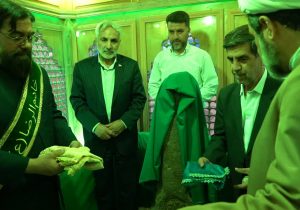 آئین غبار روبی ضریح مطهر امام زاده سیدمحمد کجاجانی برگزار شد