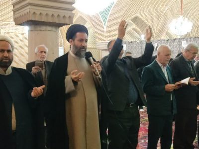 مردم تبریز برای سلامتی رییس جمهور دست به دعا می شوند