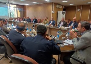 جلسه مشترک اداره کل اوقاف وامور خیریه استان آذربایجان شرقی با اداره کل منابع طبیعی و آبخیزداری استان آذربایجان شرقی