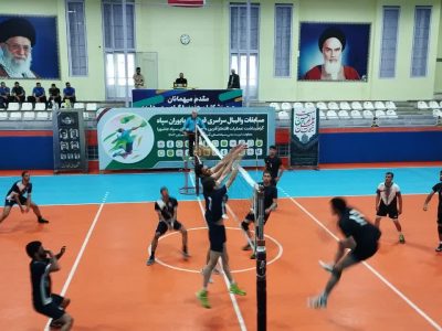نیروی زمینی سپاه فاتح مسابقات والیبال پایوران کشور در تبریز شد