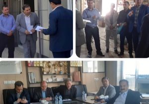 بازدید مدیرعامل شرکت توزیع برق استان از مدیریت برق شهرستان هشترود