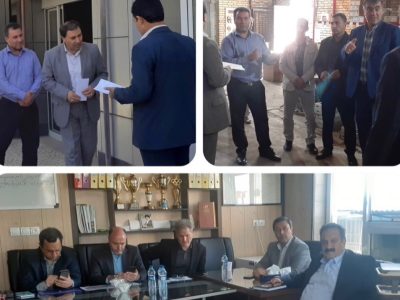 بازدید مدیرعامل شرکت توزیع برق استان از مدیریت برق شهرستان هشترود