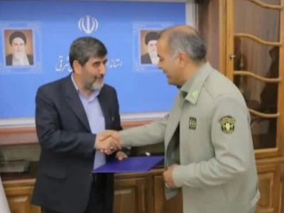 تجلیل سرپرست استانداری از مدیر کل حفاظت محیط زیست آذربایجان شرقی