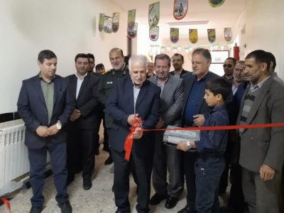 مدرسه ۲ کلاسه سید جمال الدین اسد آبادی روستای کرد آباد اسکو افتتاح شد